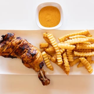 Spicy Tikka (Leg/Thigh) with Fries